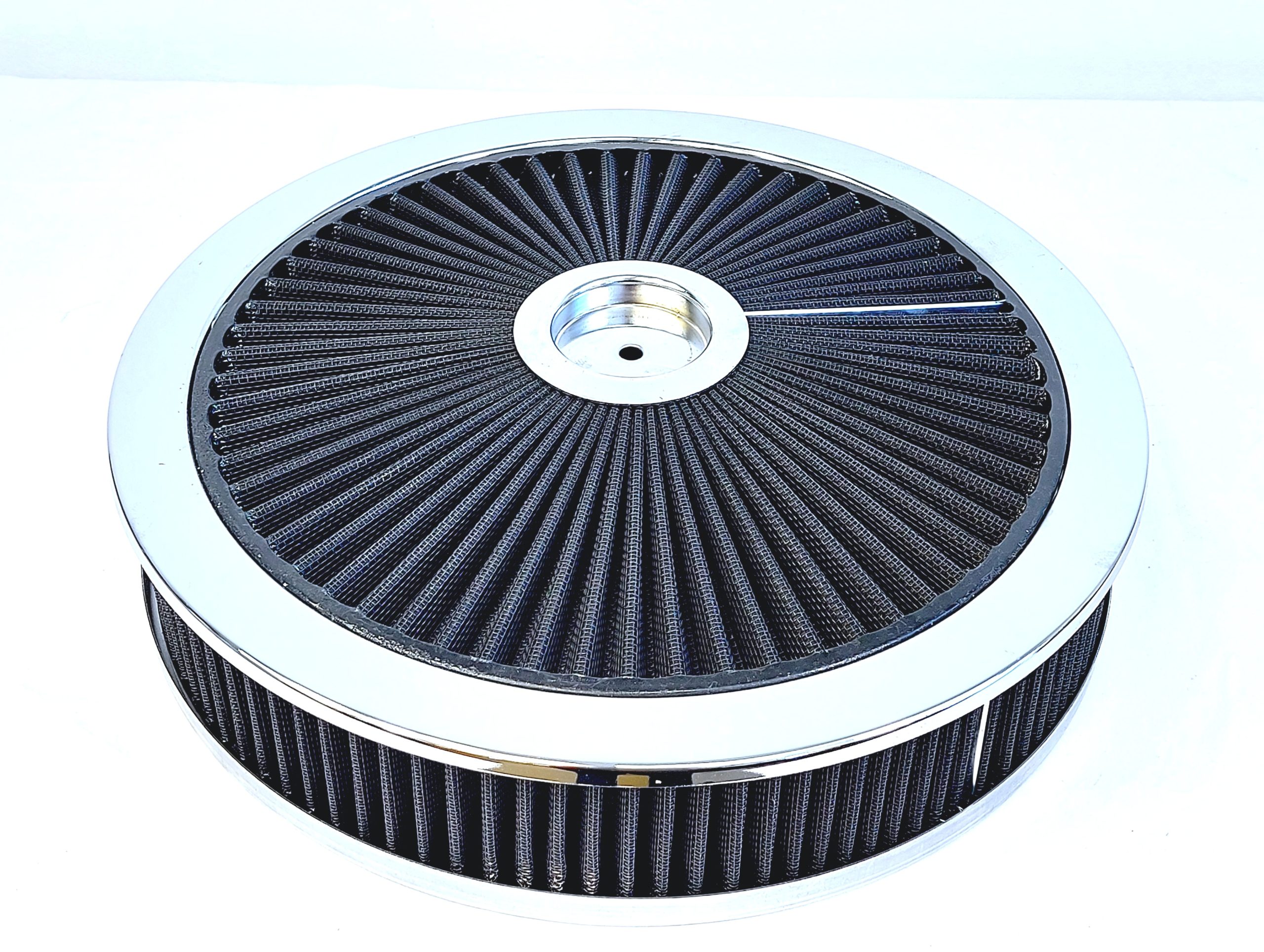 Luftrenare race stil svart/krom