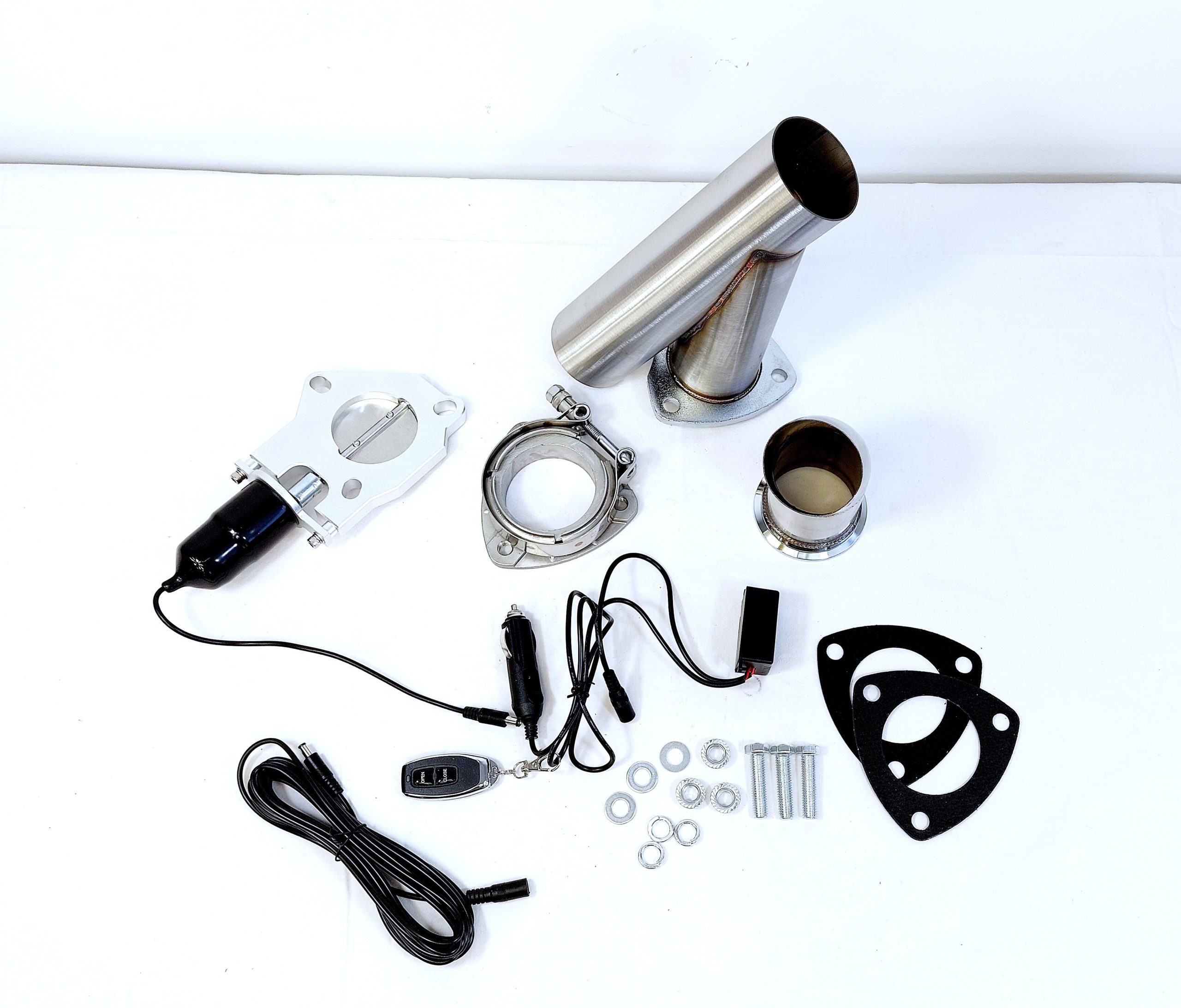 Rostfri avgas cut out/ avgasspjäll