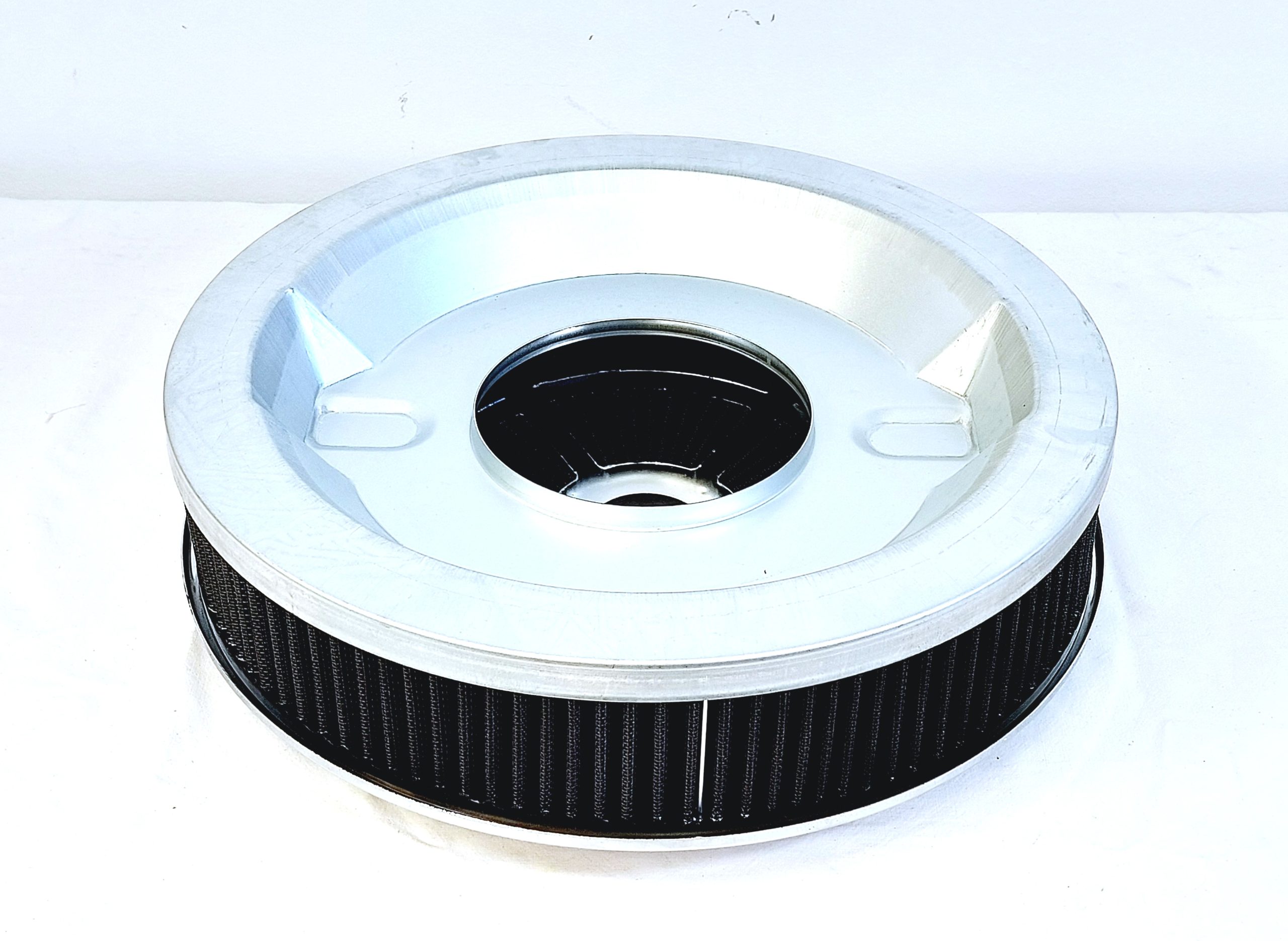 Luftrenare race stil svart/krom - Bild 2