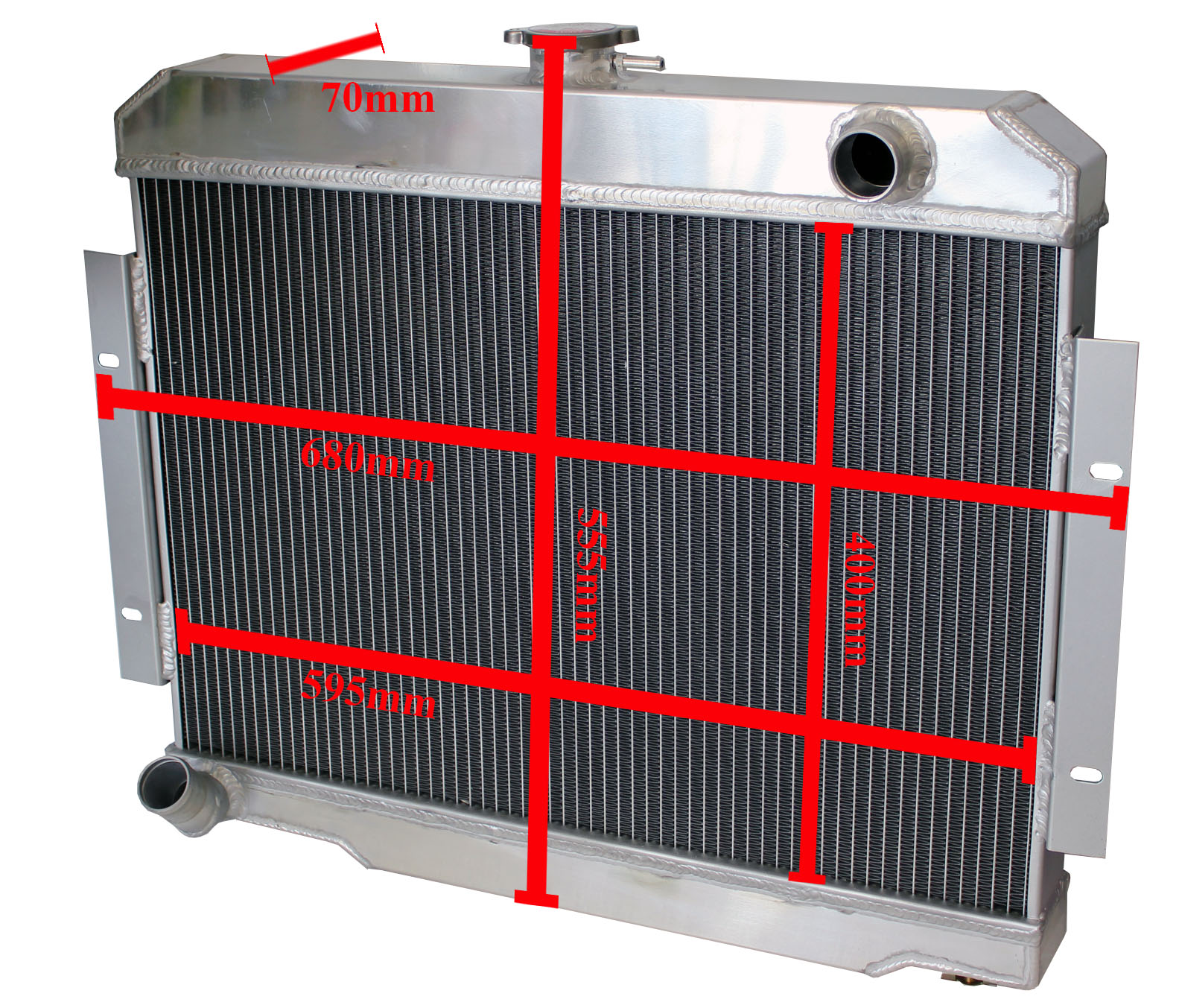 Vattenkylare 583 Jeep CJ 70-85 - Bild 2