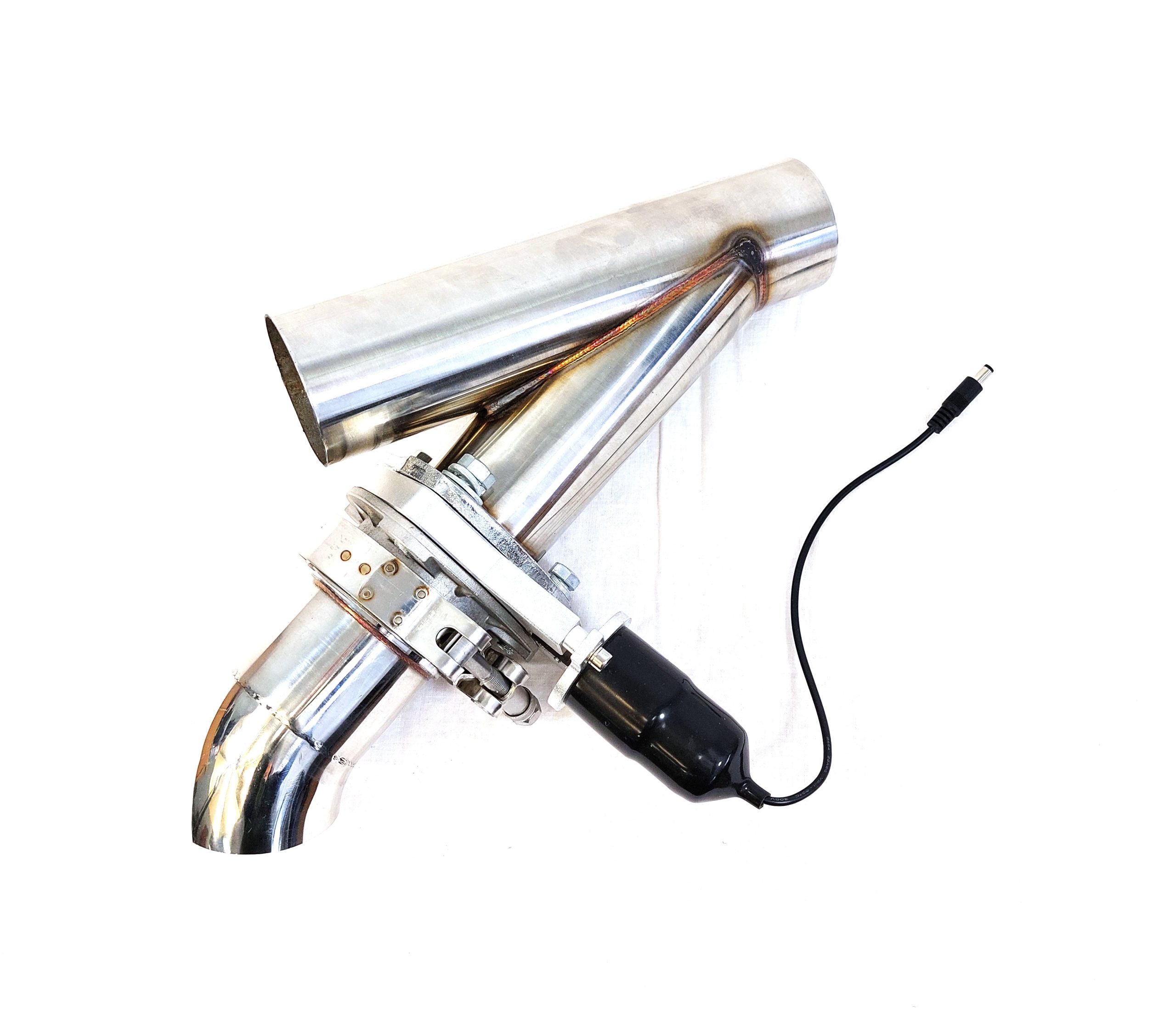 Rostfri avgas cut out/ avgasspjäll - Bild 4