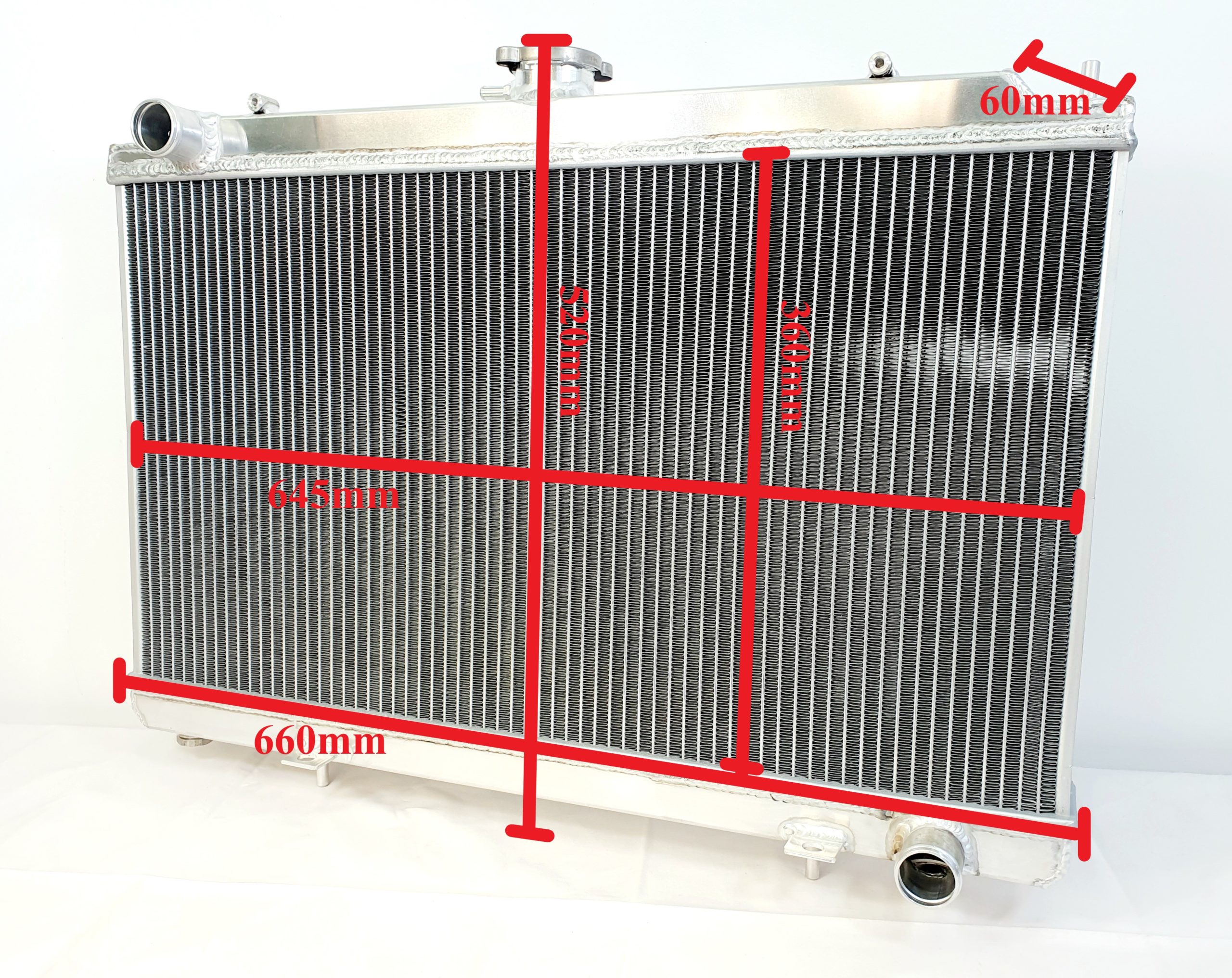 Vattenkylare R019 Nissan S14/S15 95-99 SR20DET - Bild 2