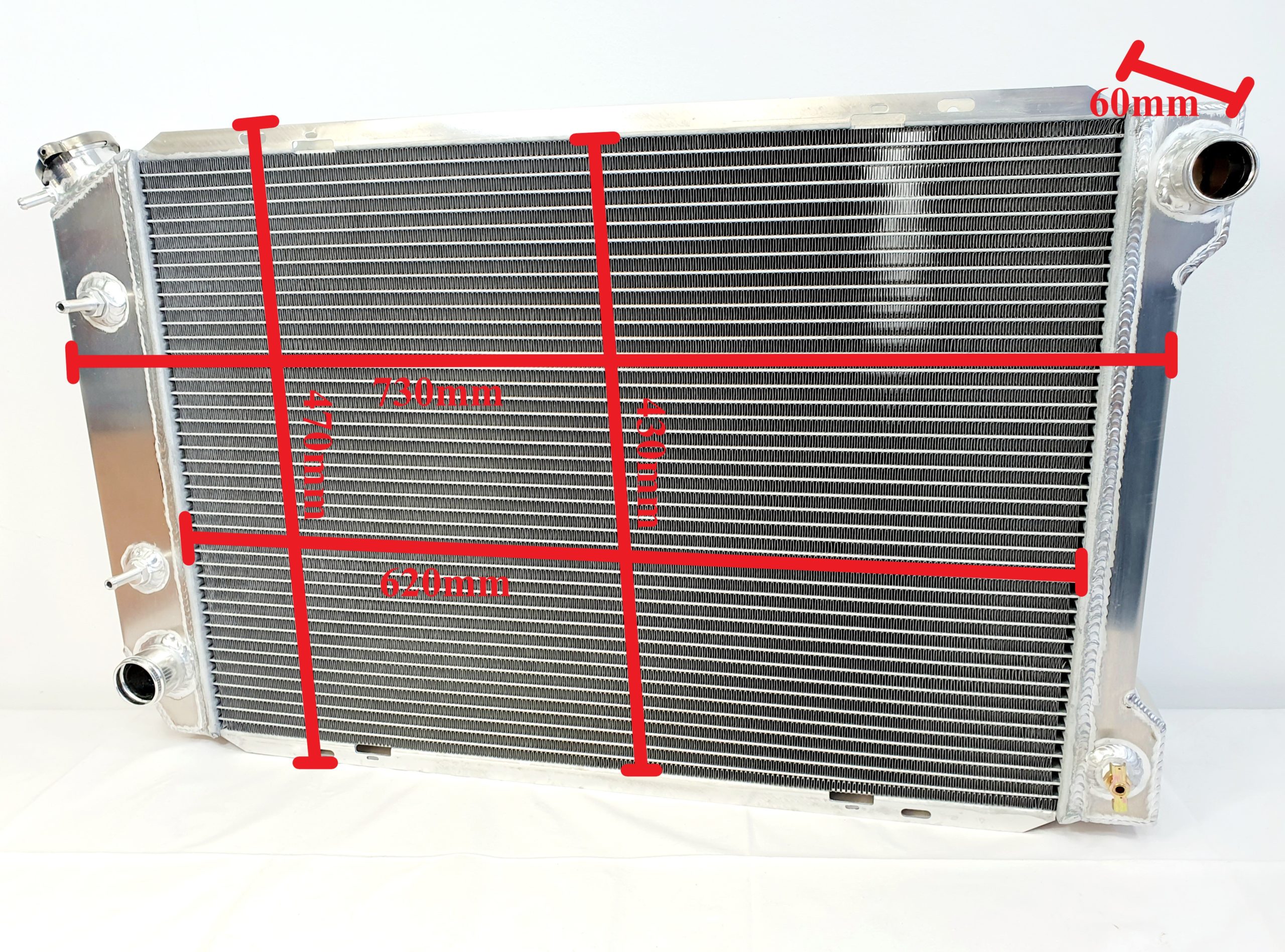 Vattenkylare R223 Ford Mustang 79-93, Mercury 80-88, Lincoln 82-92 - Bild 2