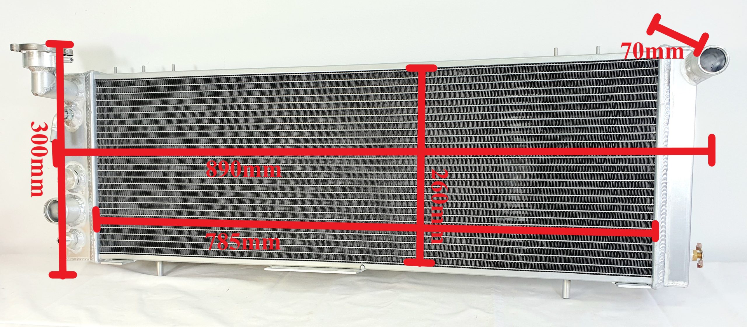 Vattenkylare R238 Jeep Cherokee 91-01 - Bild 2