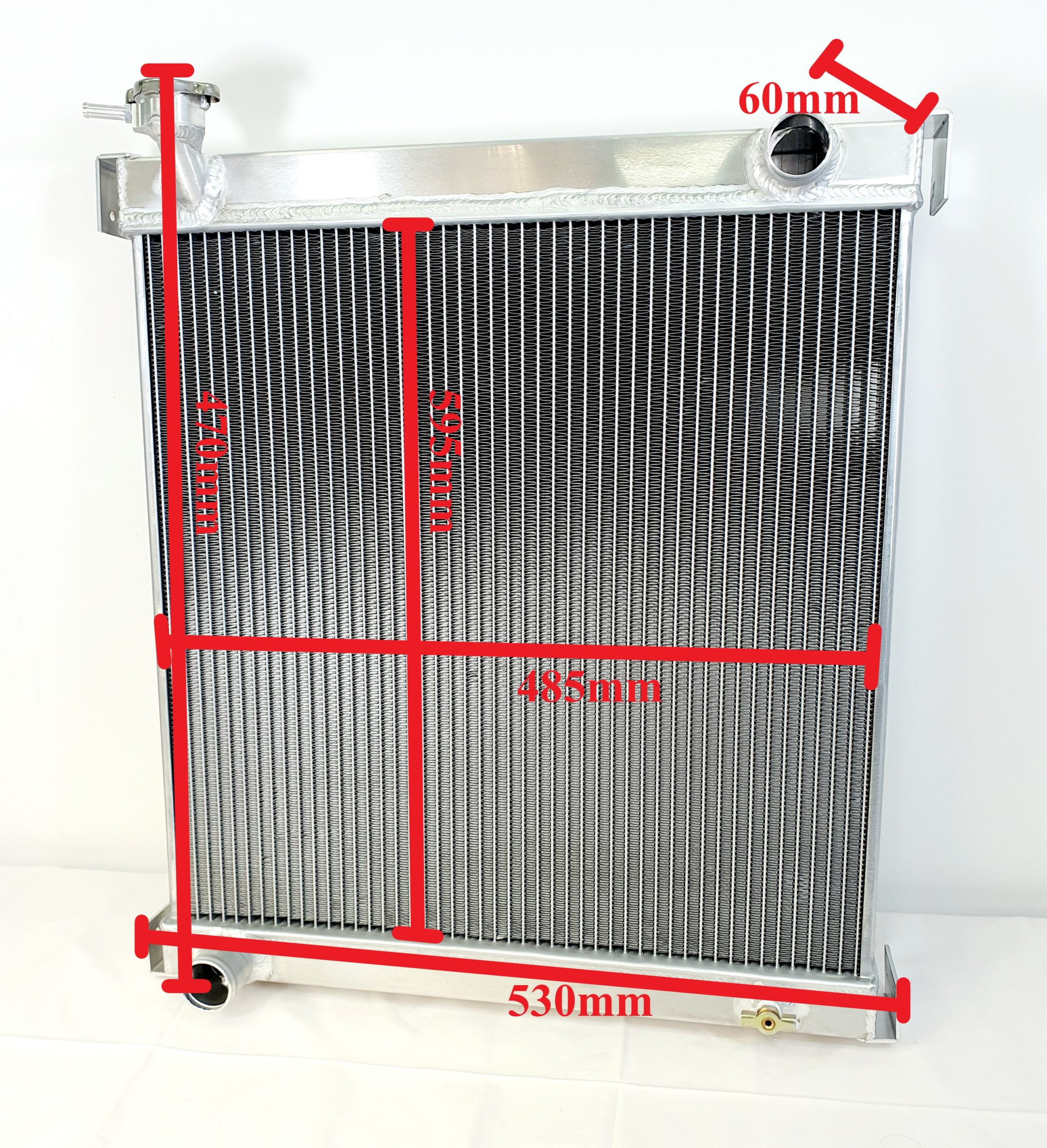 Vattenkylare R309 Jeep Wrangler YJ, TJ 87-06 - Bild 2