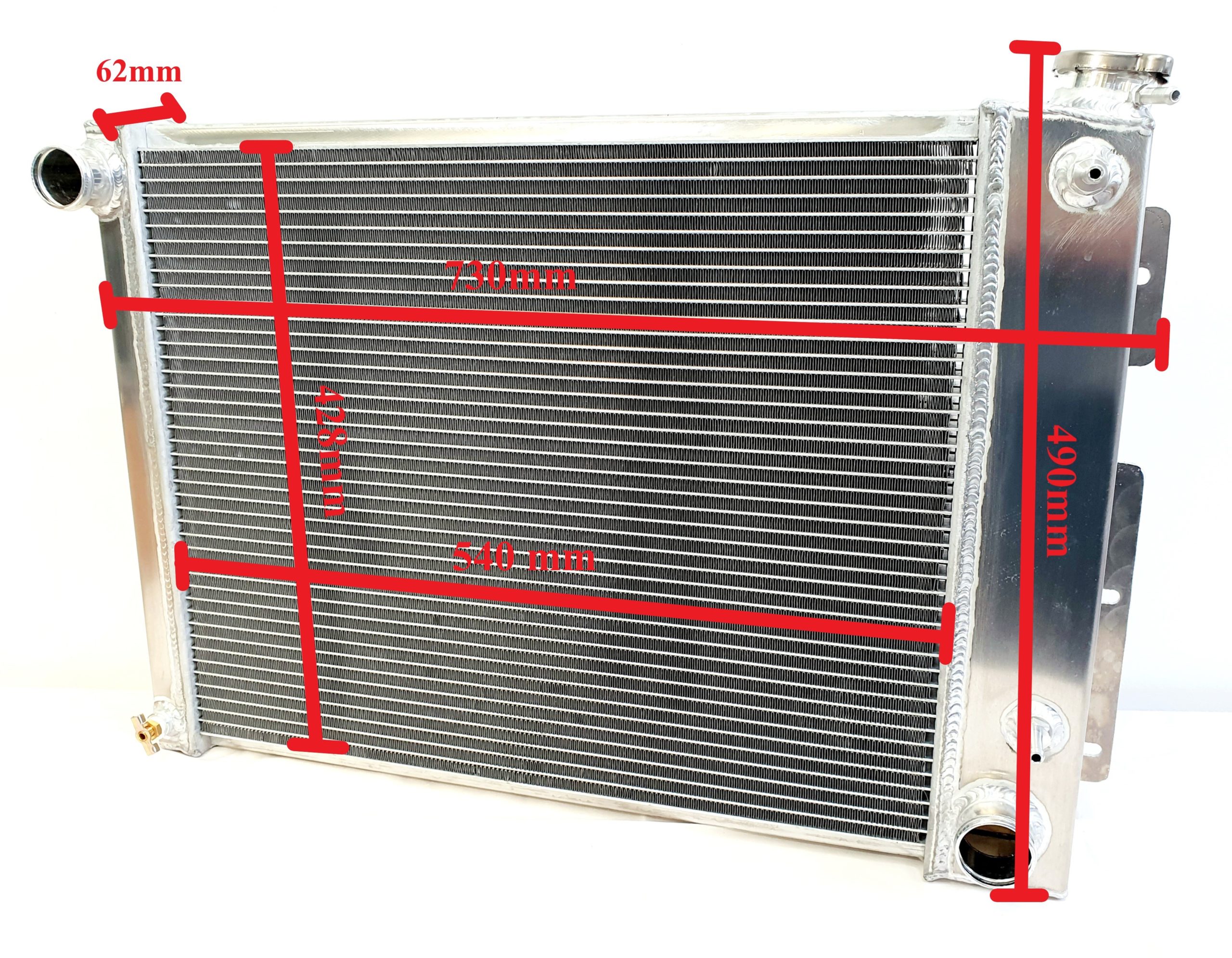 Vattenkylare R327 Chevrolet Camaro, Pontiac Firebird 67-69 - Bild 2