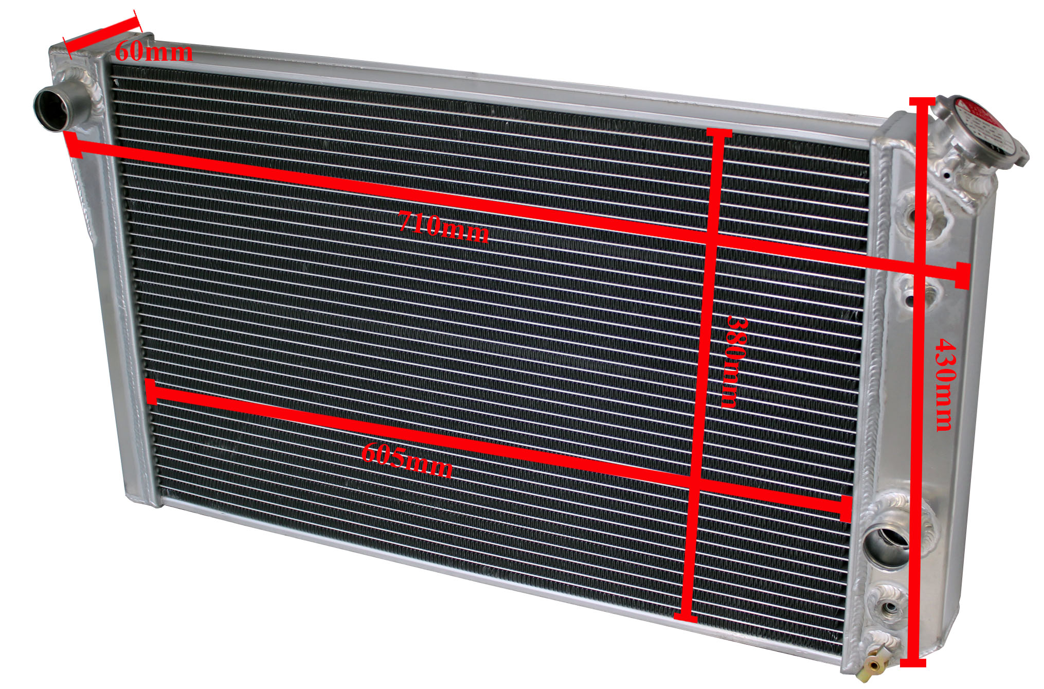 Vattenkylare R329 Corvette 84-90 - Bild 2