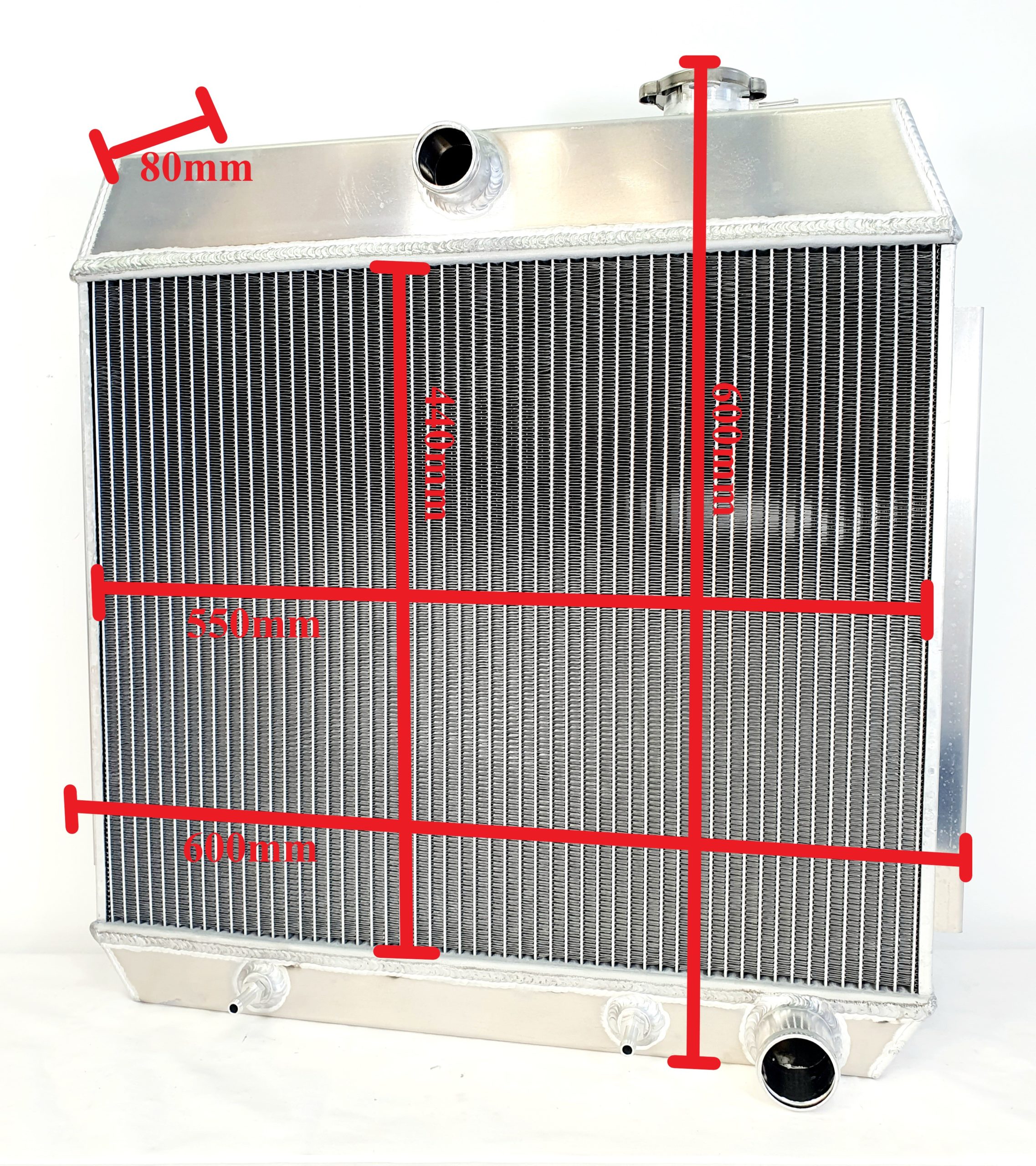 Vattenkylare R332 Chevrolet 55-57 - Bild 2