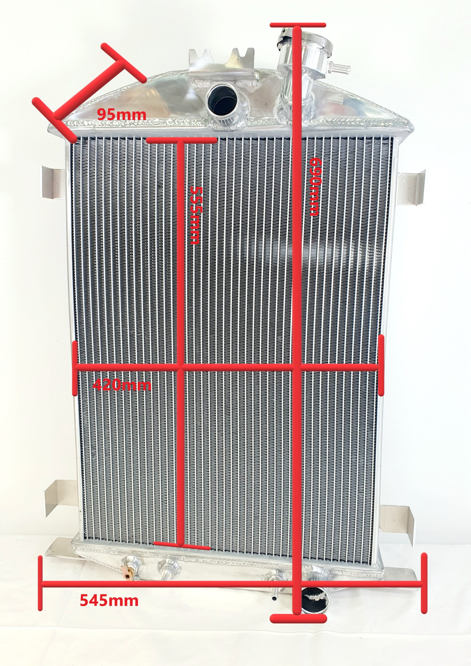 Vattenkylare G041A A-Ford 30-31 - Bild 2