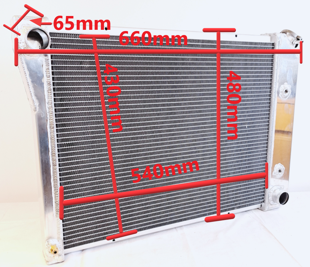 Vattenkylare CC571 Impala 71-73, Camaro 70-81, Chevelle 68-73 - Bild 2