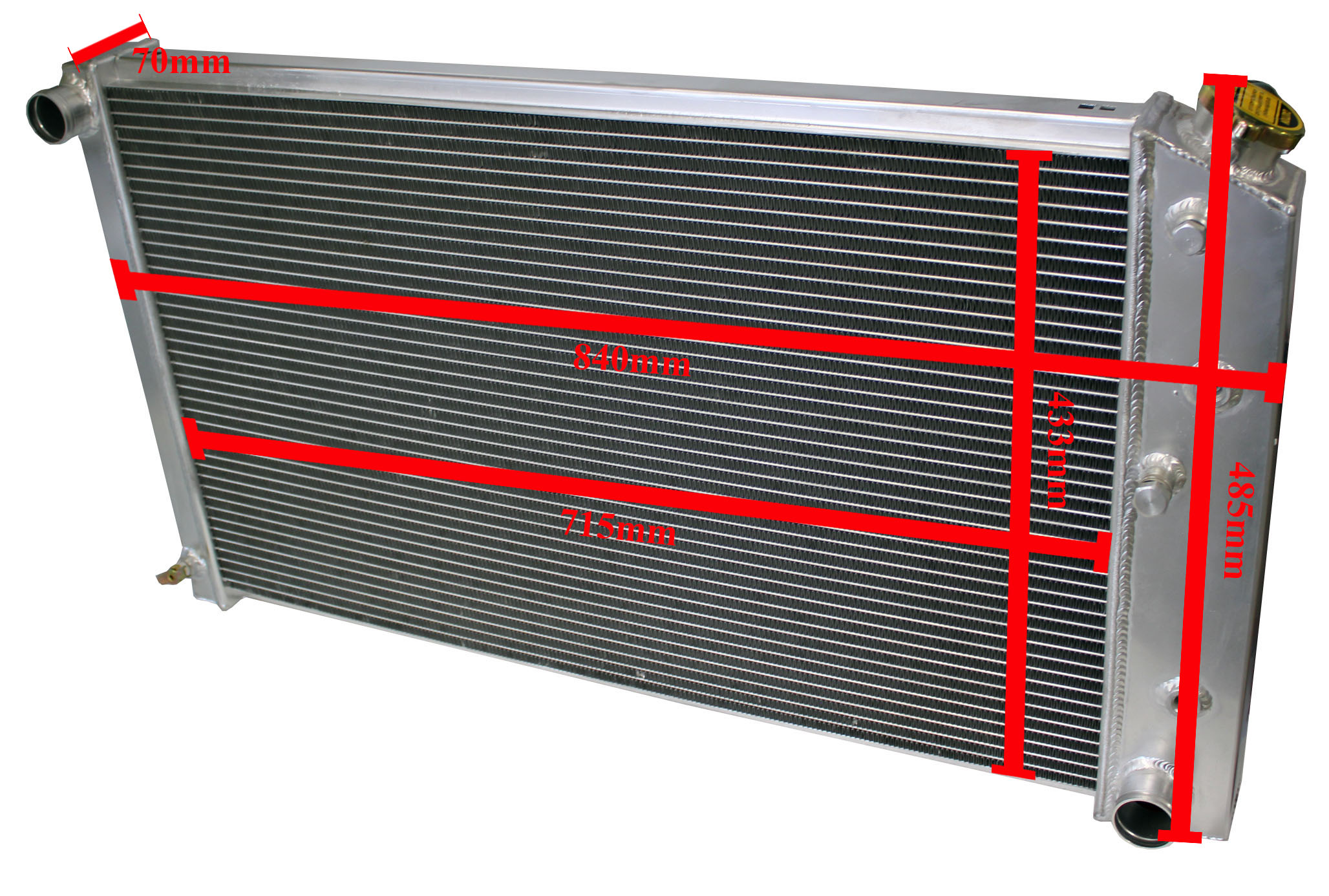 Vattenkylare CC161 Cadillac 65-74, Buick, Chevrolet, Pontiac, Oldmobile - Bild 2