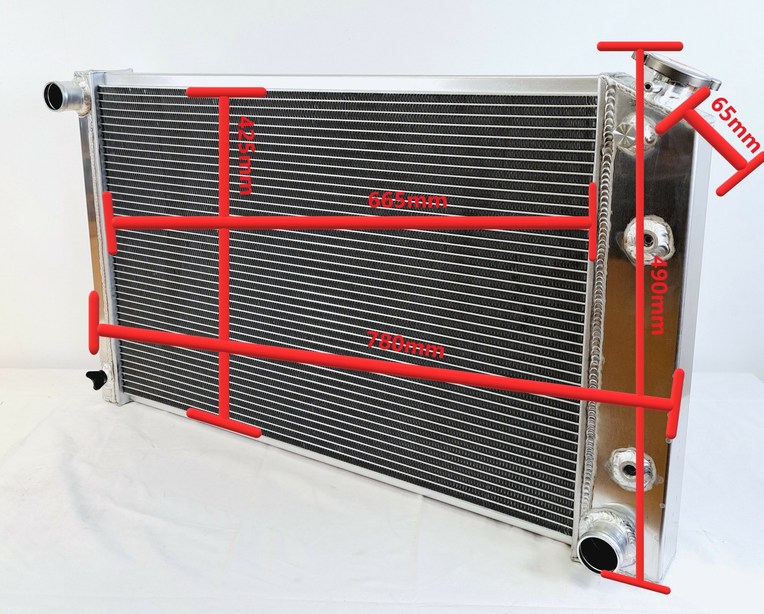 Vattenkylare R326 Chevrolet Camaro, Pickup, Van 70-81, Blazer 73-74 - Bild 2