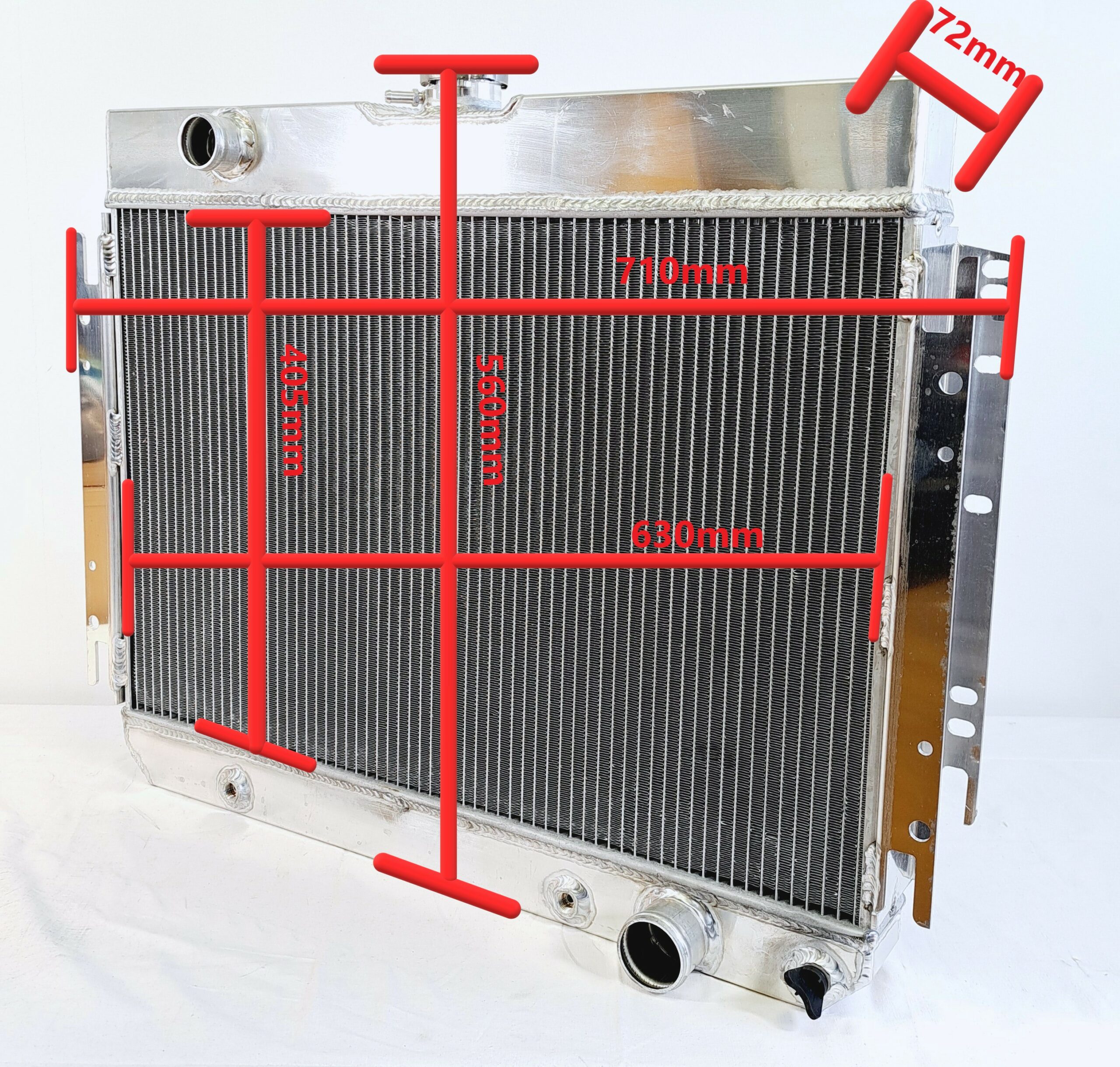 Vattenkylare CC289 Biscayne, Impala, Bel Air 63-68 - Bild 2