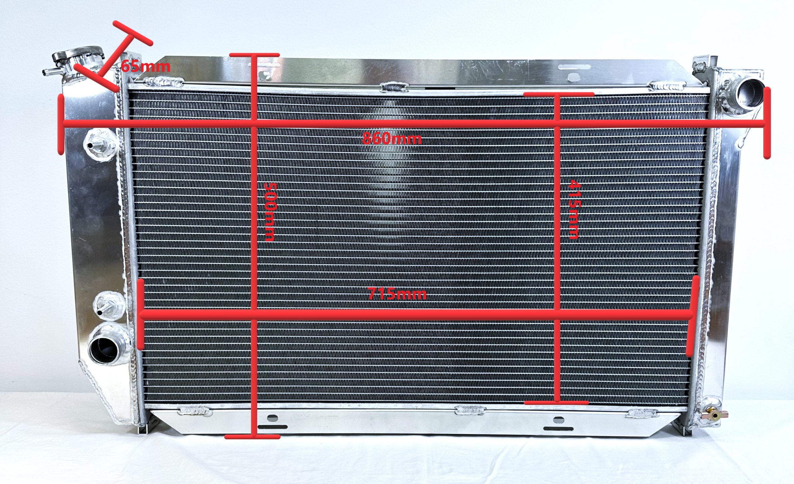 Vattenkylare CC390 Ford 72-79 Ltd Thunderbird/Ranchero - Bild 2