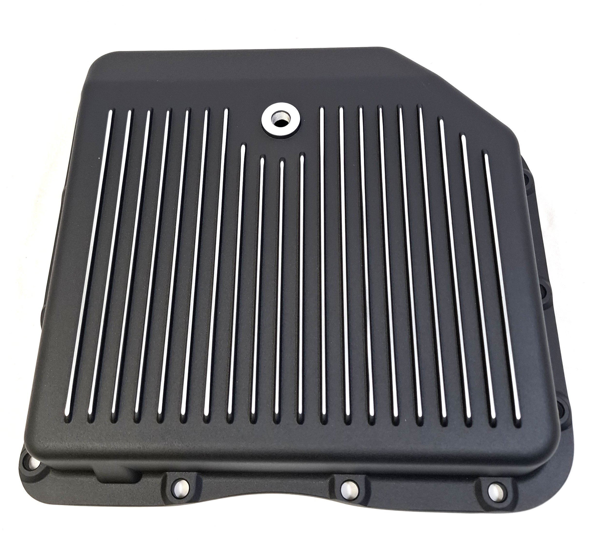 Oljetråg gjutet TH350 Svart