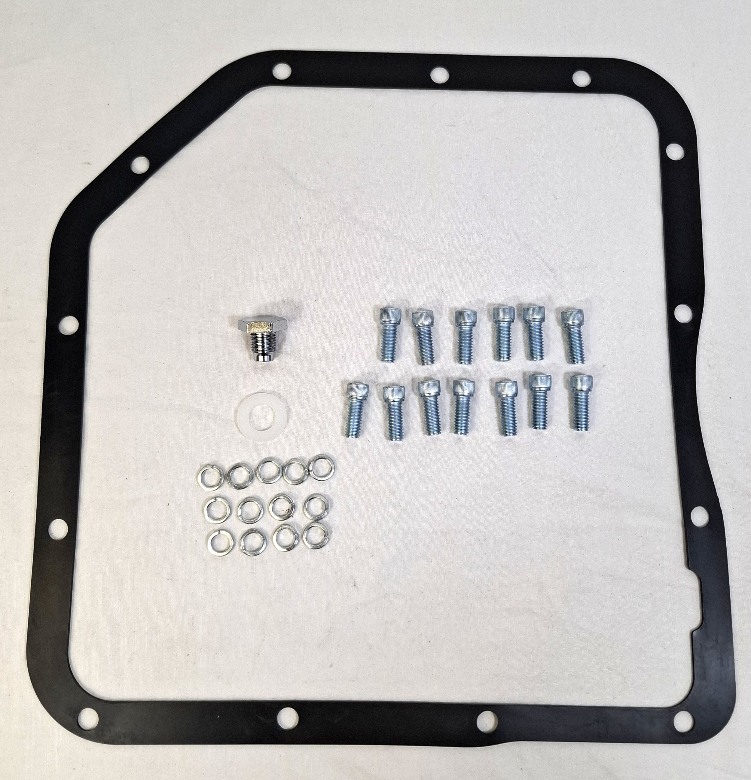 Oljetråg gjutet TH350 Svart - Bild 2