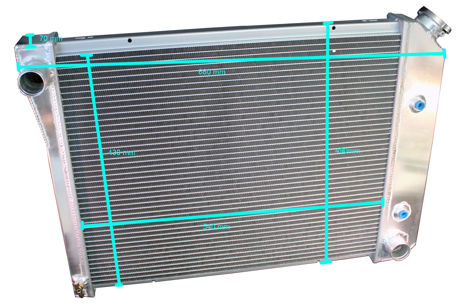 Vattenkylare CC571 Impala 71-73, Camaro 70-81, Chevelle 68-73 - Bild 4