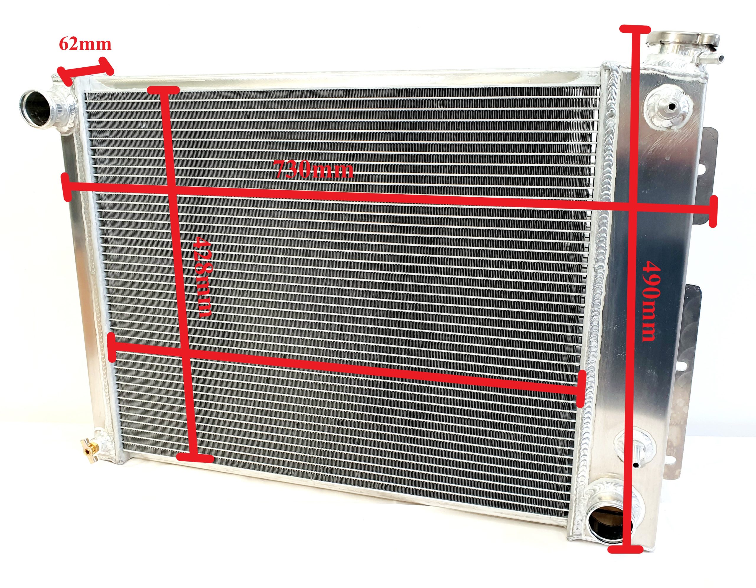 Vattenkylare R327 Chevrolet Camaro, Pontiac Firebird 67-69 - Bild 5