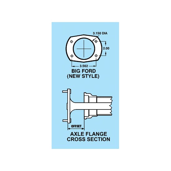 Axel 9" chevy 67-69 F body - Bild 5