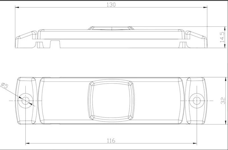 LED Positionsljus orange - Bild 2